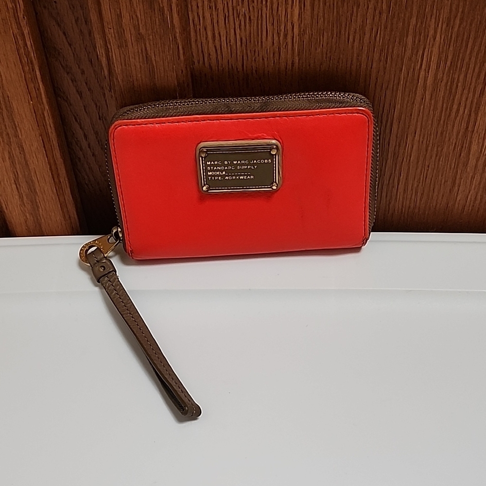Marc By Marc Jacobs Red Wristlet